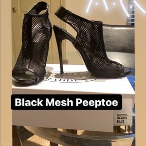 Steve Madden - mesh Peeptoe